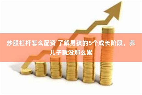 炒股杠杆怎么配资 了解男孩的5个成长阶段，养儿子就没那么累